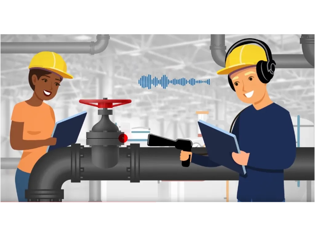 Compressed air leak study