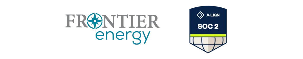 Frontier Energy SOC 2 certification logo